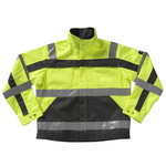 Hi-vis jaka CAMETA, ar atstarotājiem, dzeltena/pelēka, S, Mascot