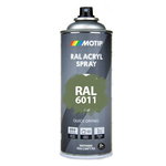Spray paint RAL 6011 Green high gloss 400ml, Motip