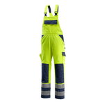 Hi-vis puskombinezons BARRAS, dzeltens/zils, 82C56, Mascot