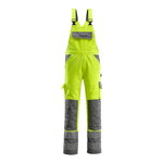 Hi-vis puskombinezons BARRAS, dzeltens/pelēks, 82C50, Mascot