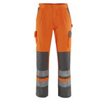 Hi-vis bikses OLINDA, oranžas/pelēkas, 82C52, Mascot
