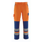 Hi-vis bikses OLINDA, oranžas/zilas, 82C52, Mascot