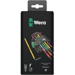 L-seškanšu komplekts 967 SPKL/9 Torx Bo, Multicolour, Wera