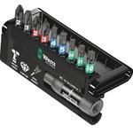 Uzgaļu komplekts 1/4´´ Bit-Check 10 1 SB, Wera