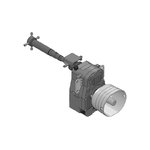 Front PTO Degenhart for M5001 series, Kubota