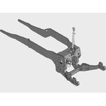 Front 3P linkage Degenharth MGX-S series, Kubota