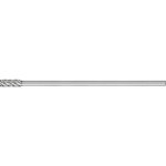 Carbide burr Steel ZYA 8x20/6mm SL150, Pferd