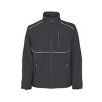 Softshell jaka Tampa, tumši pelēka, 5XL, Mascot