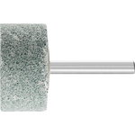 Mounted point ZY Alu 40x20/6mm CN 80 F10V, Pferd