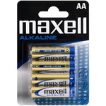 Battery AA/LR6, 1.5V, 15A-BL4 Maxell Alkalineh, 4 pcs., OTHER