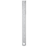 Nerūsējoša tērauda lineāls 3000 x 30 x 1,0 mm, Vögel