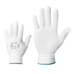 Gloves nylon, white 8