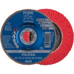 Flap grinding disc SG Inox CO Freeze 125mm P80 PFC, Pferd