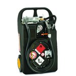 Mobil fuel tank 60l wheels, hand pump, Cemo