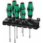 Skrūvgriežu komplekts 334/355/6 Lasertip, Wera