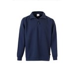 Sweatshirt 105702 half-zip, dark blue XS, VELILLA