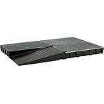 Access ramp for PE ground protection systems, Cemo