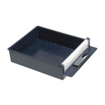 Front plate/label for 4-800 shelf drawer 6pcs pack, Raaco