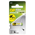 Baterijas 27A/MN27, 12V, High Voltage Alkaline, 1 gab., GP