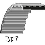 Toothed belt HTD 800-8M-12, Ratioparts