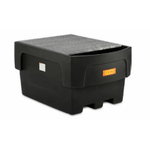 IBC alus 1100/1-PE, terasest sõrestikuga, Cemo