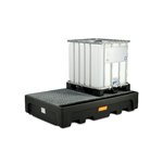 IBC vaadialus terasest sõrestikuga 1100/2 PE, Cemo