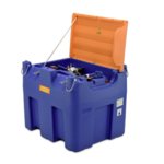 Mobiilne kütusemahuti Blue-Mobile Easy 980L elektrilise pumbaga 12 V, Cemo