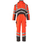 Winter Boilersuit Safara red/anthracite M, Mascot