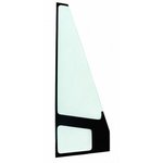 Front glass LH & RH, laminated for CAT wheeled loader, CVA