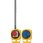 CEE hanging power distributor IP44 H07RN-F 5G1,5 5m, Brennenstuhl