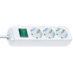 Eco-Line with switch 10-way black 3m H05VV-F 3G1,5, Brennenstuhl