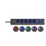 extension socket 5-way 1,5m H05VV-F 3G1,5, Brennenstuhl