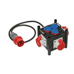 Compact Power Distributor 1m BSV 3  LS H07RN-F 5G1.5 IP44, Brennenstuhl