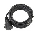 Pikendusjuhe lahtine 10m 1VDE RN 3x1,5 kummikaabel must, Brennenstuhl