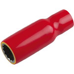 3/8´´ socket with protective insulation, long, 10 mm, KS Tools