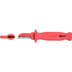 insulated cable knife 200mm, KS Tools