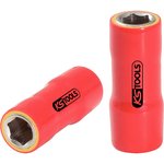 1/4" socket with protective insulation, 7mm, KS Tools