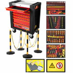 PERFORMANCEplus workshop trolley e10 with 164 insulated tool, KS Tools