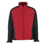 Dresden SOFTSHELL STRETCH JACKET RED/BLACK 2XL, Mascot
