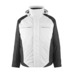 Winter jacket  hood Frankfurt white/dark anthracite 2XL, Mascot