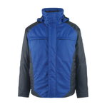Winter jacket hood Frankfurt royal/dark navy 2XL, Mascot