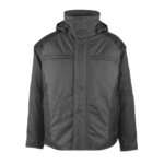 Winter jacket hood Frankfurt dark anthracite/black 4XL, Mascot