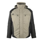 Winter jacket hood Frankfurt beige/black L, Mascot