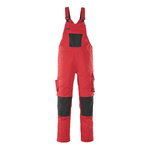 Bib-trousers Leipzig red/black 82C56, Mascot