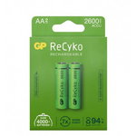 Rechargeable batteries AA/LR6, 1.2V, 2600mAh, ReCyko, 2 pc, GP
