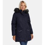 Winter jacket parka Mona 2 hooded, navy XL, Huppa