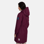 Sieviešu ziemas parka Janelle 1, bordeaux L, Huppa