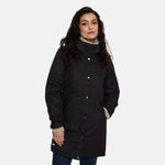 Winter jacket parka Janelle 1 hooded, black 3XL, Huppa