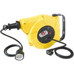 automatic cable reel 9+2m, 230V, wall mounted, 3x1,5mm, Brennenstuhl