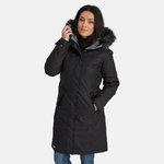 Winter jacket parka Vienna hooded, black S, Huppa